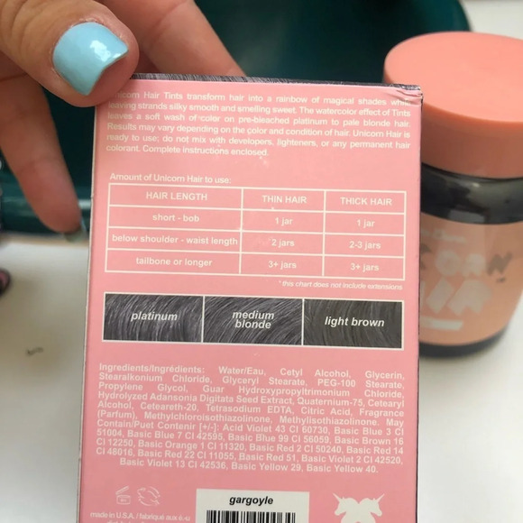 NIB LIME CRIME UNICORN HAIR TINT - Picture 3 of 3